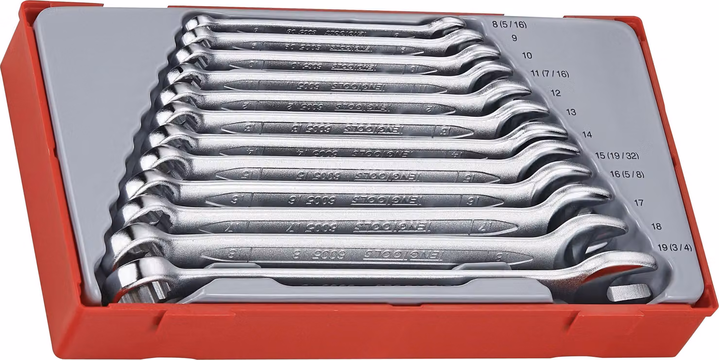 Set di chiavi ad anello per punti Tengtools 12 pezzi