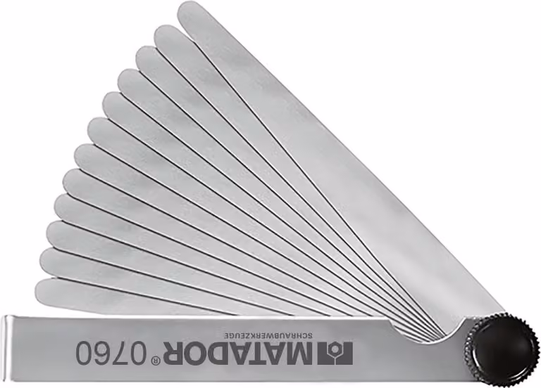 Spessimetri, lama da 100 mm, 20 pezzi, 0,05-1 m