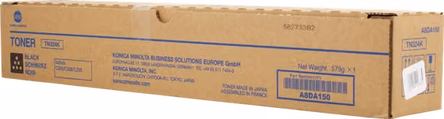 ORIGINAL Konica Minolta toner nero A8DA150 TN324K ~28000 Seiten