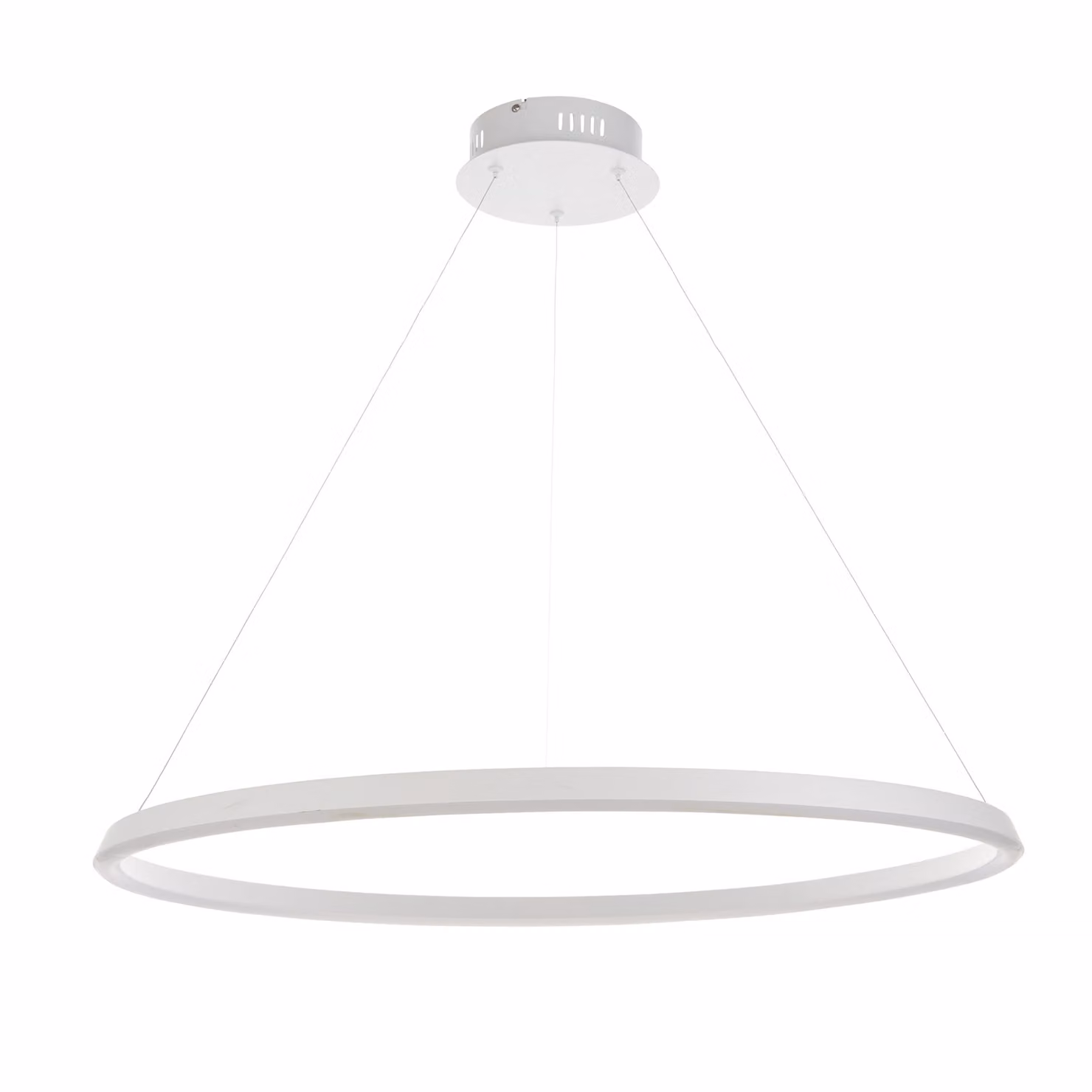 Lampada a sospensione Staten | 1 luce | 43,5 W LED 5082 lumen | 3000 Kelvin | Alluminio/acrilico