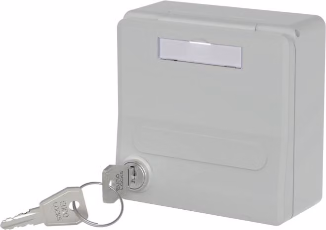 METZ CONNECT 1309471003KI IP44 SG modulo di alloggiamento esterno non equipaggiato bianco puro