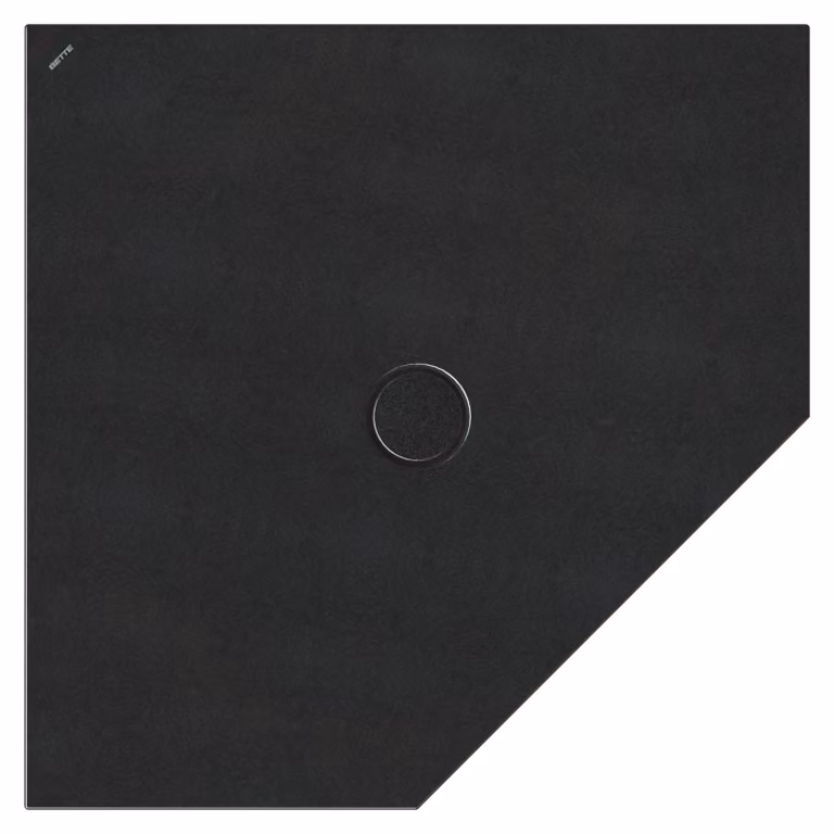BetteFloor Caro receveurs de douche pentagonaux avec BetteGlasur Plus, 1000x1000mm, 7211-790PLUS, 7211-790PLUS