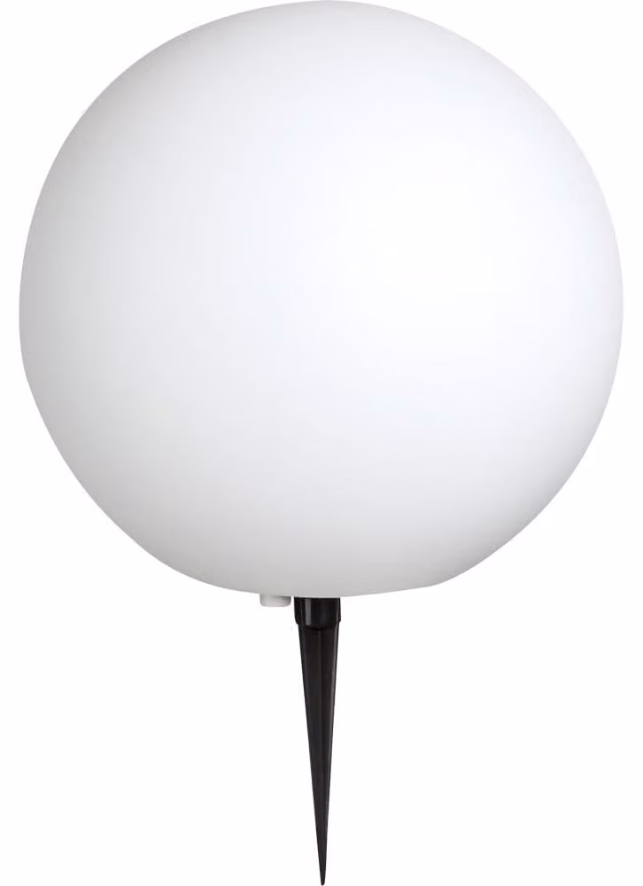 Globo luminoso a LED, punta a terra, bianco, 40 cm