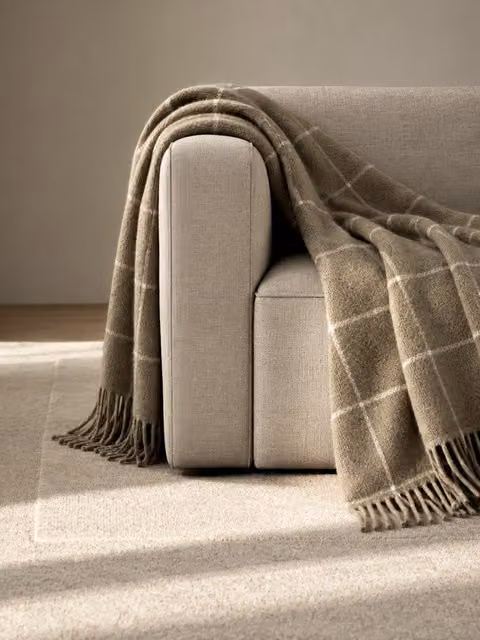 Grace manta beige 130x180 - Kenay Home