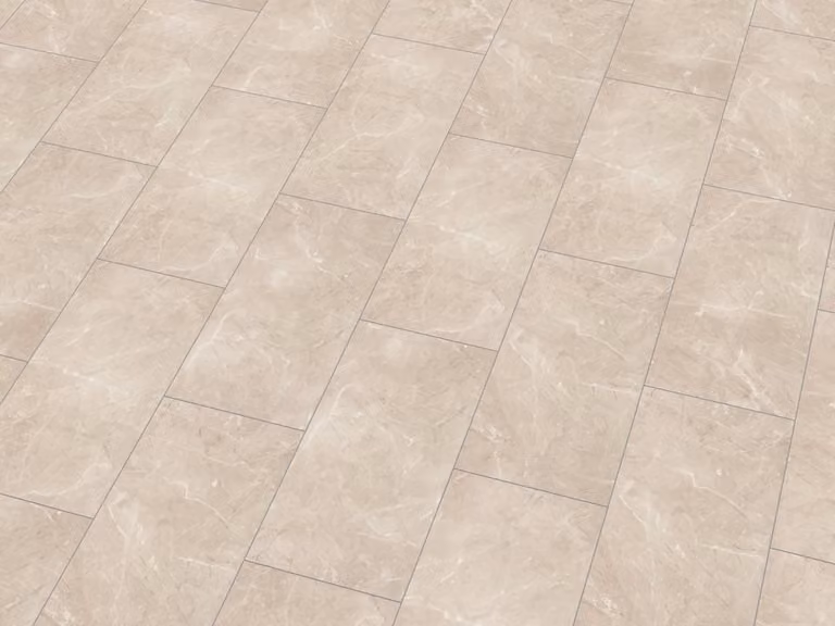 Laminato lucido Falquon Stone 2.0 NUOVO HG D2911 Botticino Classico Light con fuga a 4V