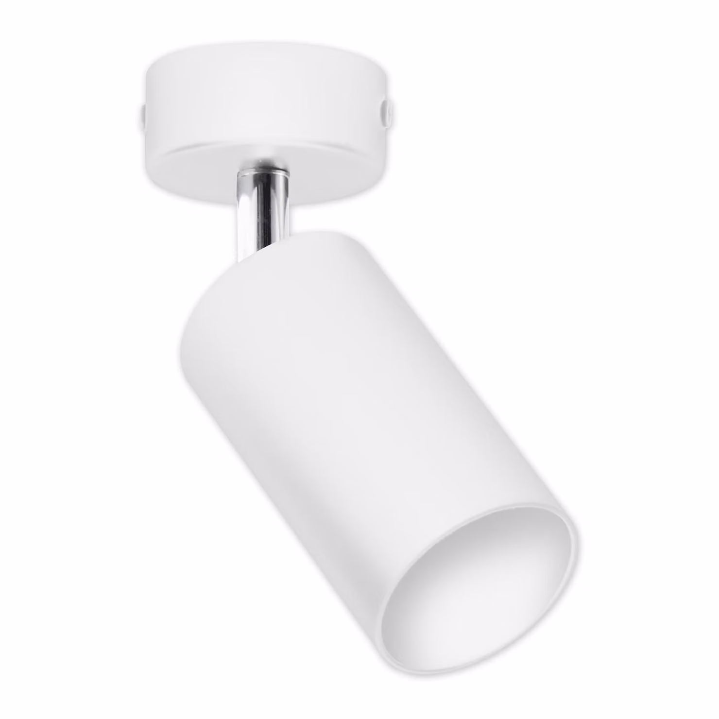 MasterLED Faretto da soffitto LED GU10 bianco opaco orientabile a 1 luce Alluminio IP20