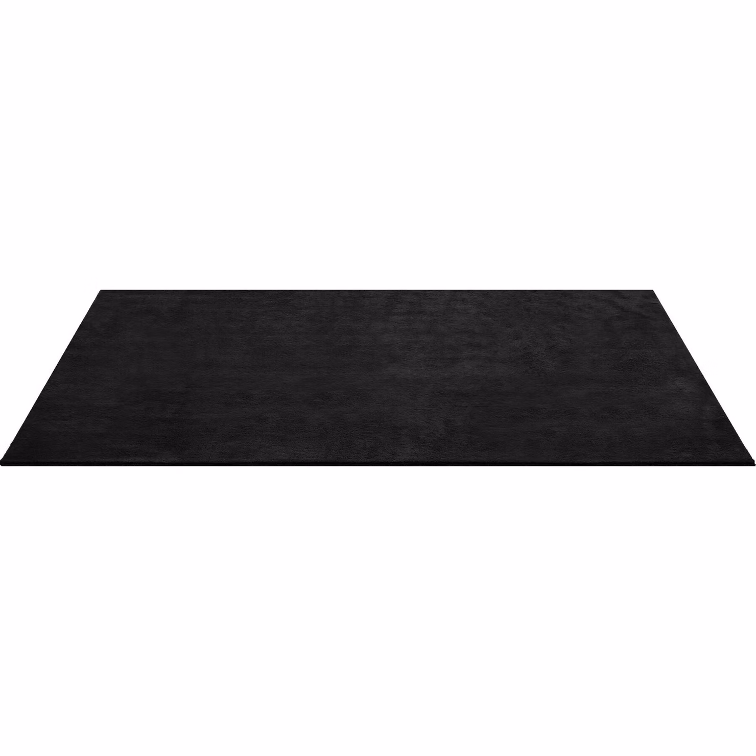 Tappeto rettangolare moderno tectake in poliestere nero, lavabile e antiscivolo, L: 120 cm, P: 170 cm – 4