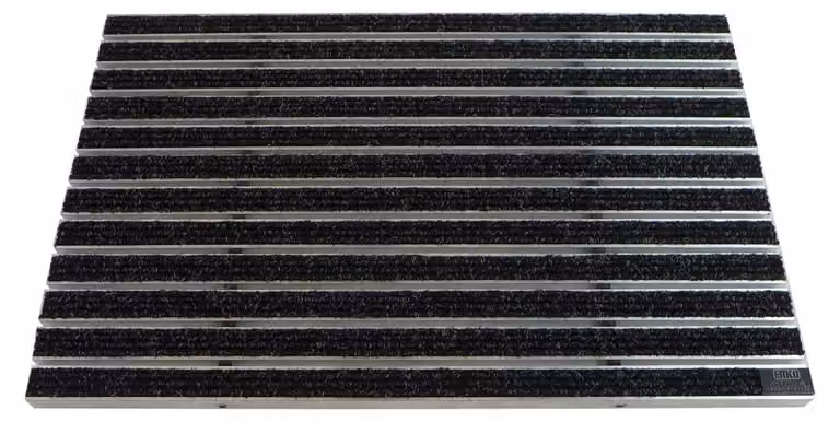 Tappeto d'ingresso Emco DIPLOMAT 12mm, antracite a coste, dimensioni:100x60cm