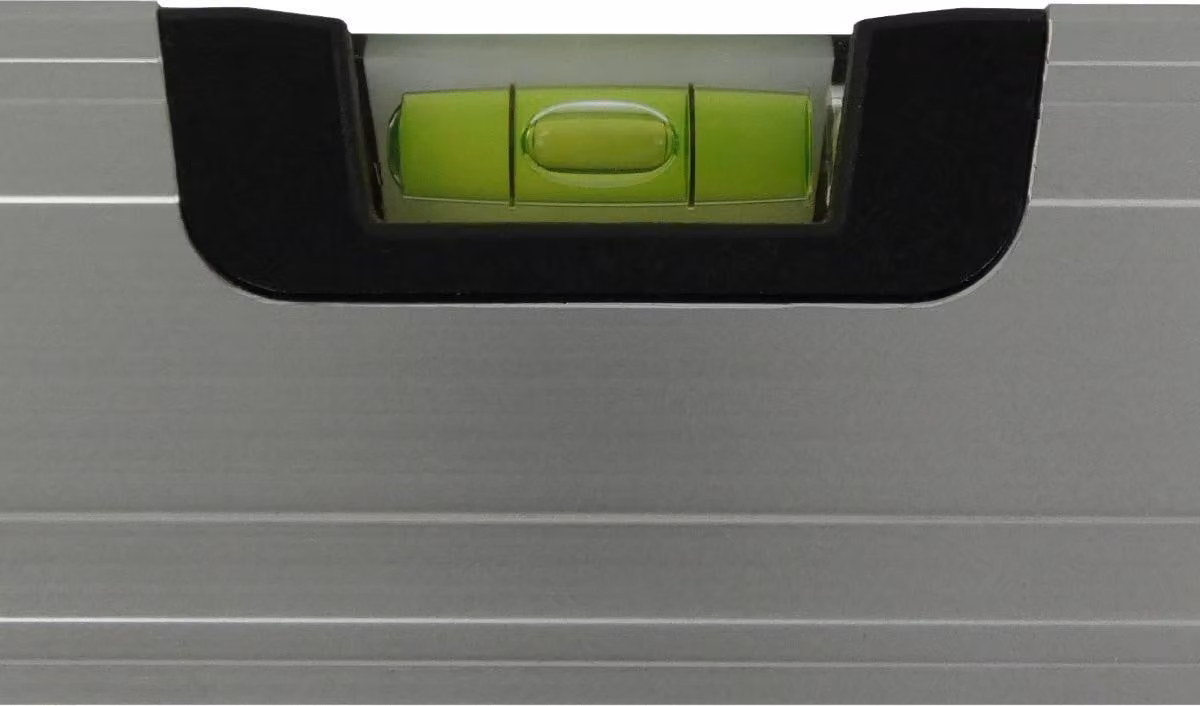 DEWEPRO Livella magnetica in alluminio - 2 fiale - 150cm, 1,5m