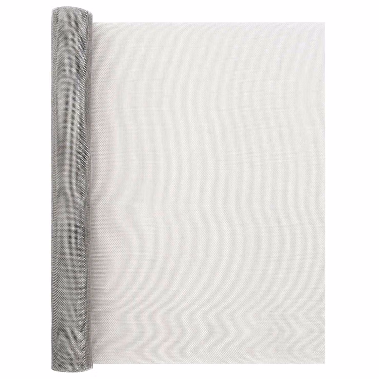 Rete per schermatura vidaXL in acciaio inossidabile argento, L: 60 cm, P: 500 cm