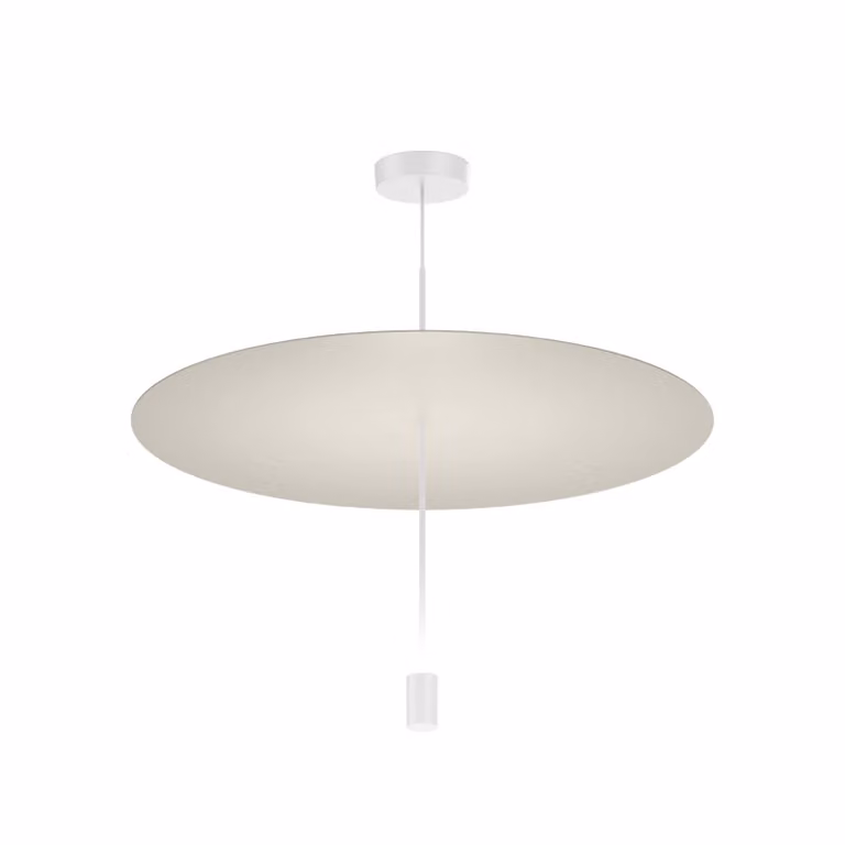 Wever & Ducré Lighting Lampada a sospensione Shedda, dimmerabile, Alluminio / Grigio / Zincato, Soggiorno / Sala da pranzo, Alluminio, Moderno, Lampada a sospensione