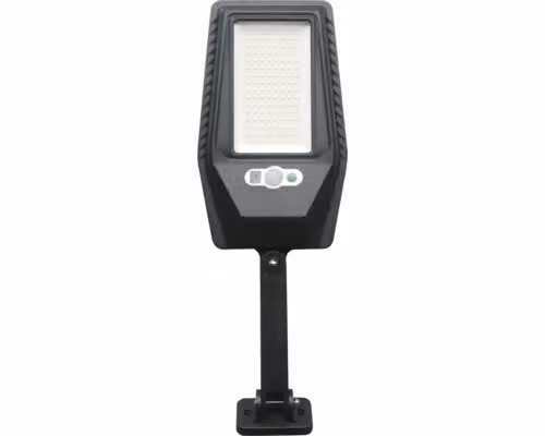 Apparecchio solare a LED STRADA IP65 20W 265lm 3000K nero con sensore di movimento e telecomando