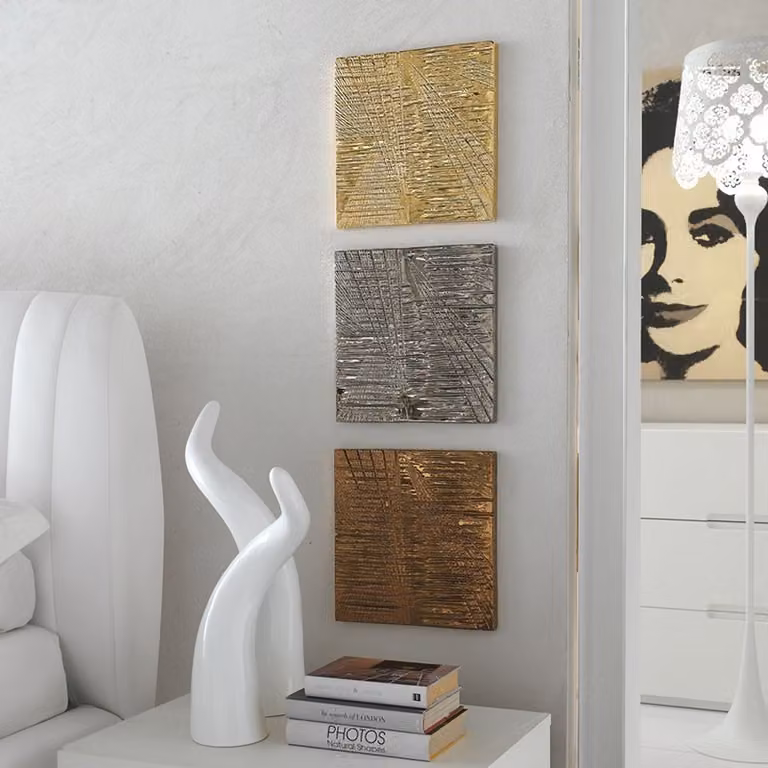 Formella decorativa da parete in ceramica Adriani e Rossi