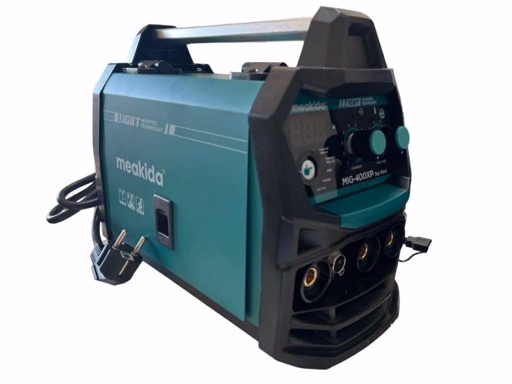 Saldatrice a filo continuo NO GAS 400A MIG-MMA con elettrodo e bobina MD-76005 Topolenashop – 2
