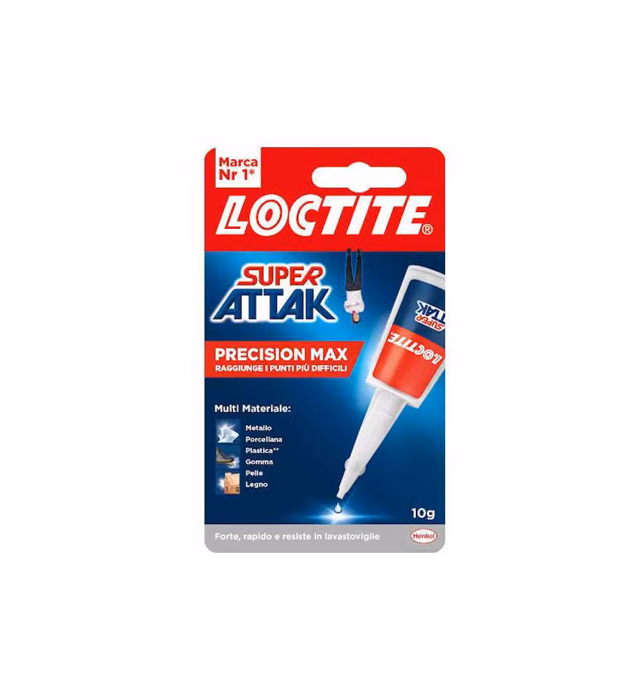 Collante istantaneo liquido Loctite trasparente 10 g – 2