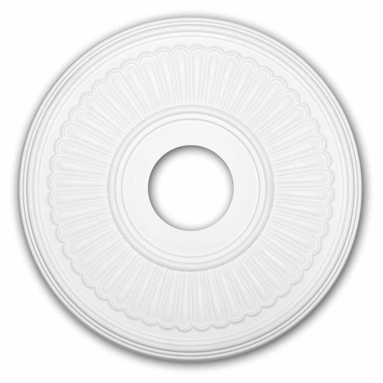 Rosone da soffitto Profhome 156047 stile neoclassico Ø 40,4 cm
