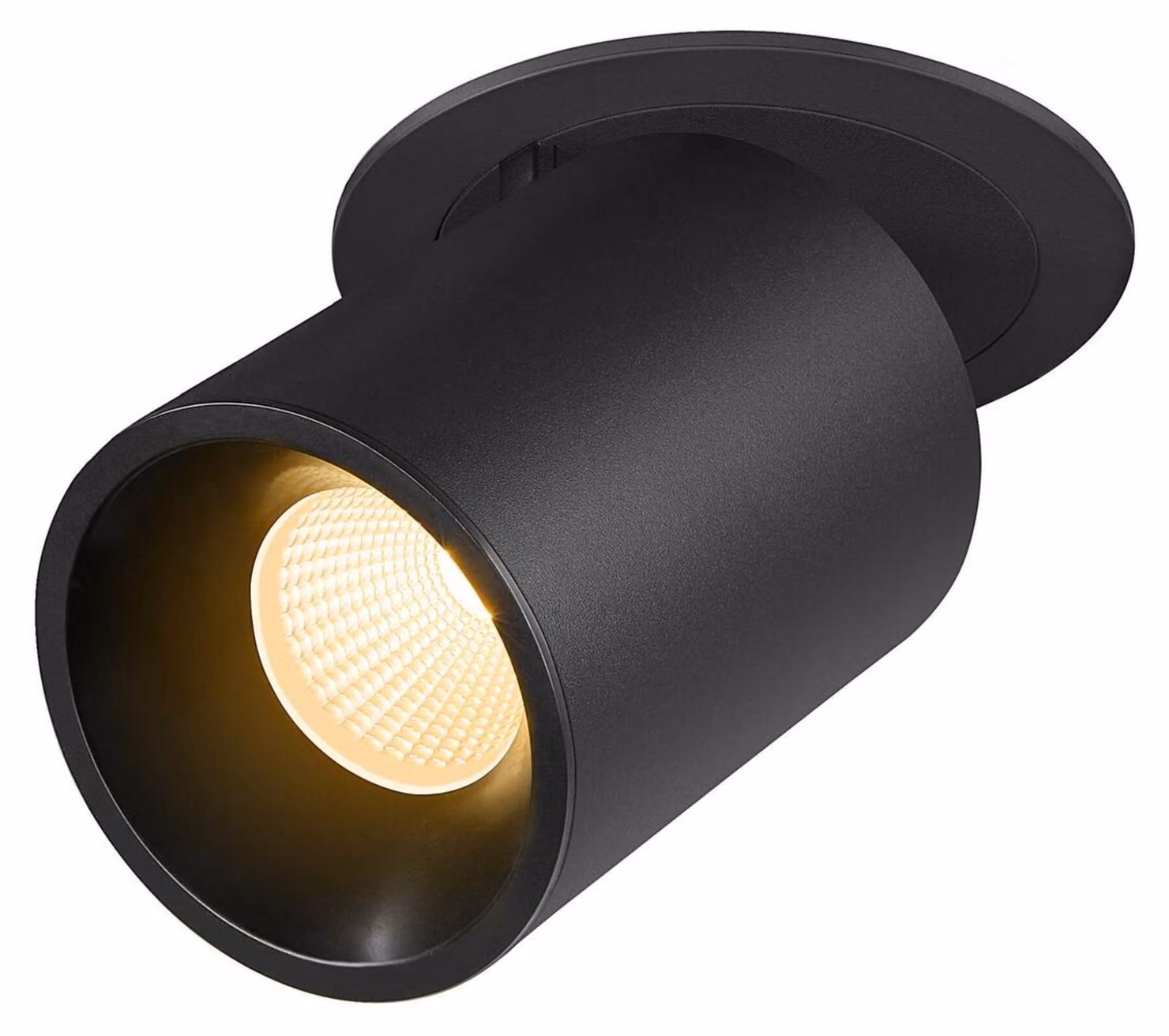 SLV BIG WHITE NUMINOS PROJECTOR L Plafona da incasso, 3000 K, 20d, cilindrica, nero/nero 1007047
