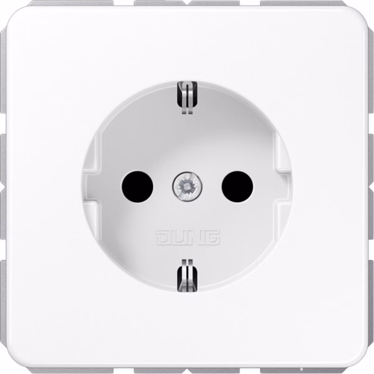 Presa Jung SCHUKO bianco alpino CD 1520 WW
