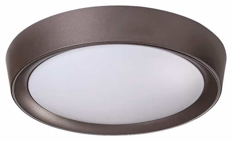 Plafond RGB con telecomando 41 cm LED 24W Brown rotondo Mokka 2987 Rabalux