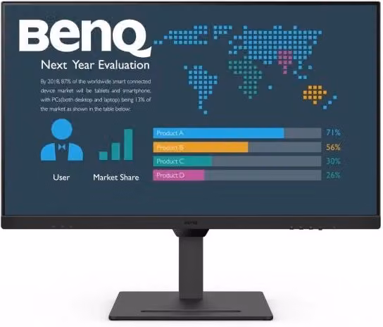 Benq bl2490 monitor pc 60,5 cm (23.8") 1920 x 1080 pixel full hd nero - 9H.LM5LJ.LBE