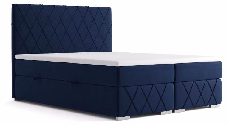 Bett Boxspring Komplett Set Doppel Matratze Topper Betten Funktion Kasten Hotel