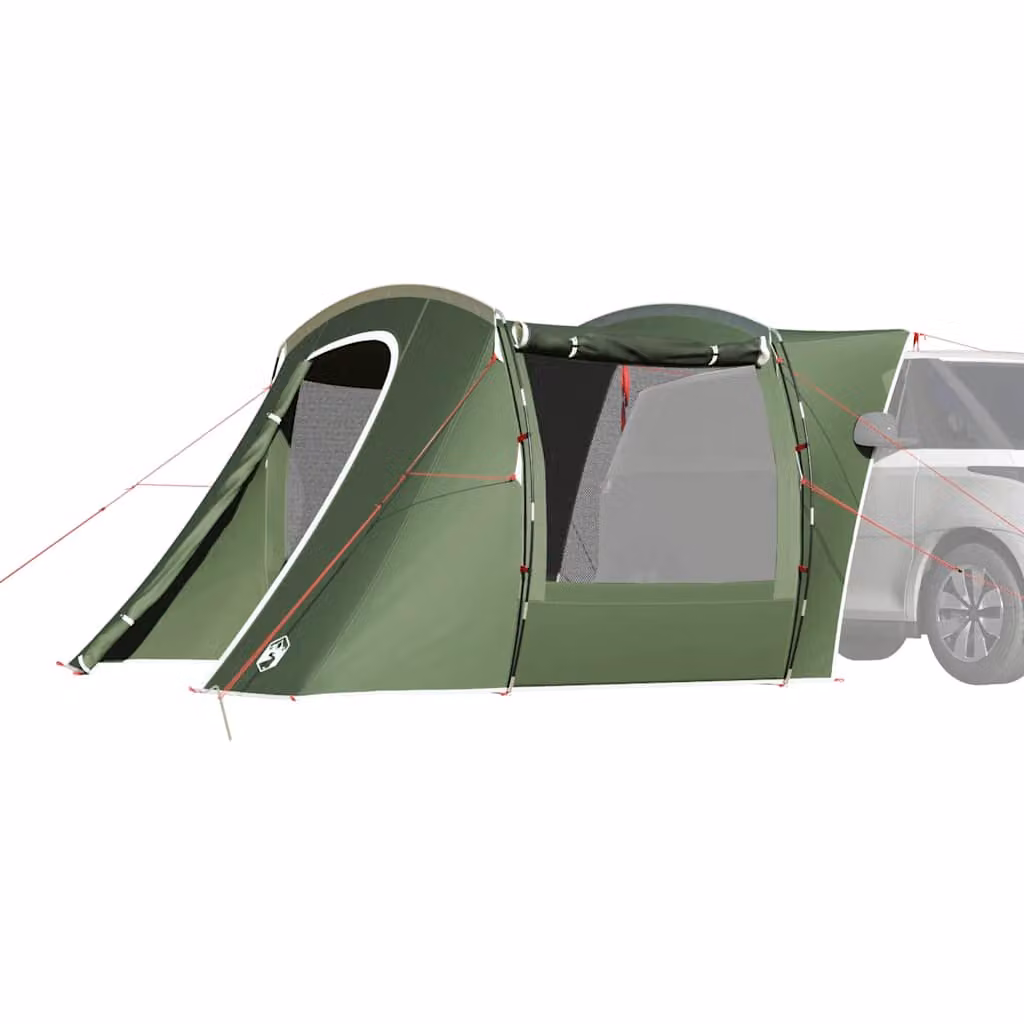 Tenda da campeggio per auto vidaXL verde impermeabile in poliestere