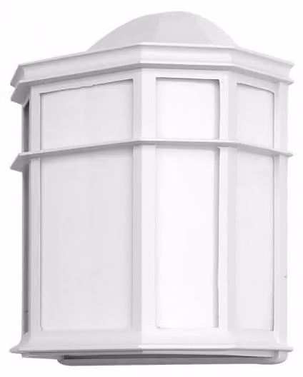 Lampada da esterno Bellatrix, alluminio, 1xE27, nero/oro, 25x11x19,5 cm, grado di protezione IP44