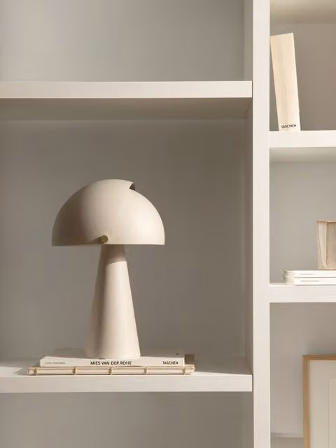 Lampada da tavolo Align Kenay Home beige e oro/ottone in metallo