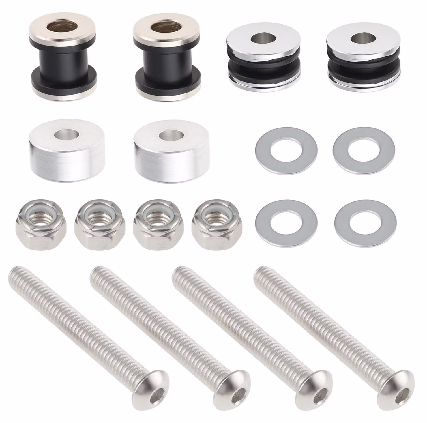 Kit di accessori per il montaggio: perfetta vestibilità - Portapacchi posteriore - Kit completo di accessori - Costruzione robusta - Installazione semplice - Supporto affidabile