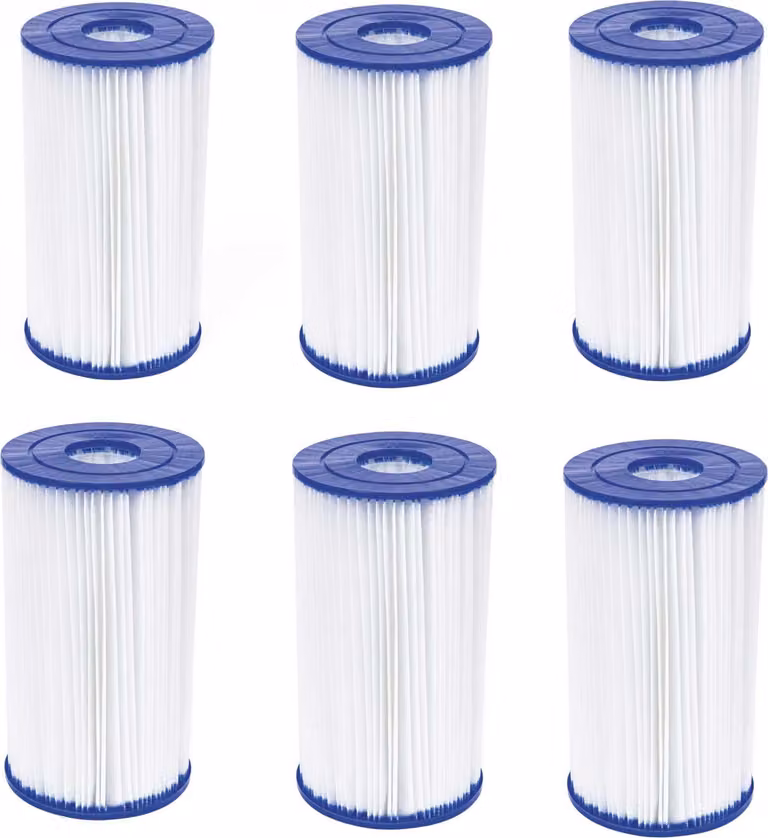 6x cartuccia filtrante Bestway misura 4 58095