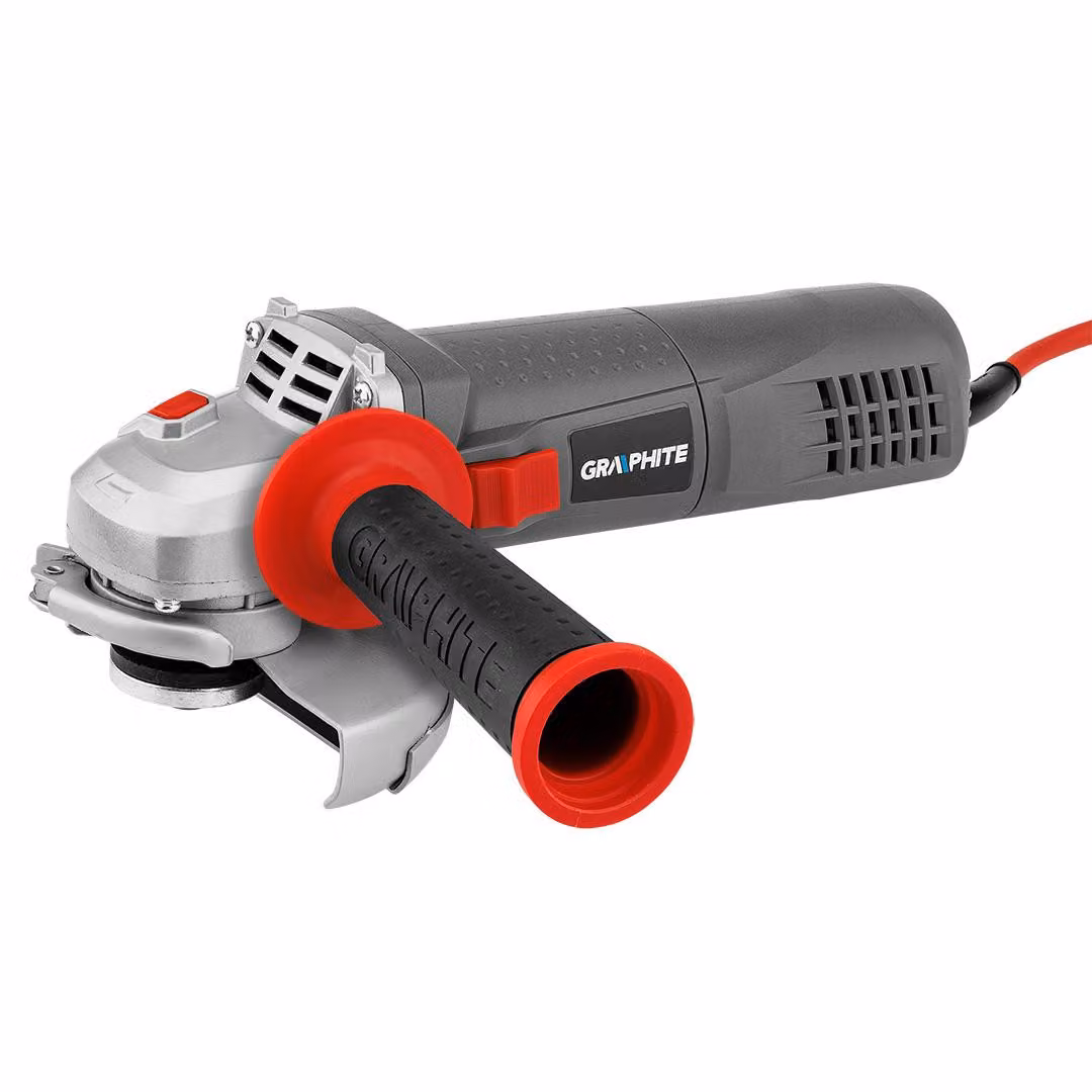 GRAPHITE Smerigliatrice angolare 1100W, disco 125 x 22,2 mm, velocità 11000 giri/min