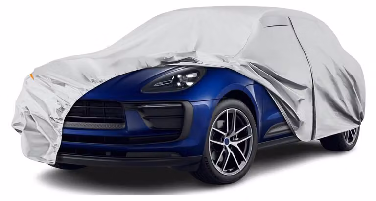 Copertura impermeabile per auto, adatta a Porsche Macan dal 2014 al 2025, adatta a tutte le condizioni atmosferiche, colore grigio
