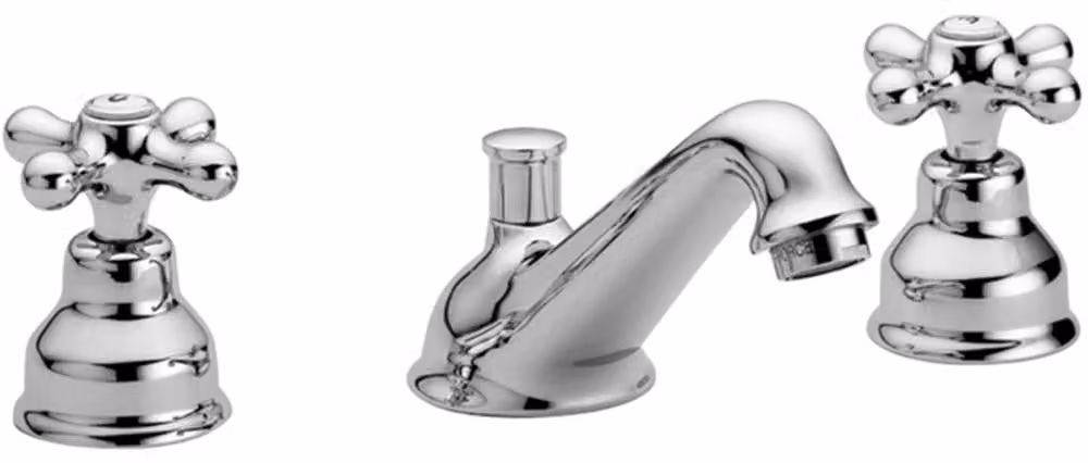 BATTERIA LAVABO BOCCA RETRÒ IRIS Cromo + Piletta 1"1/4
