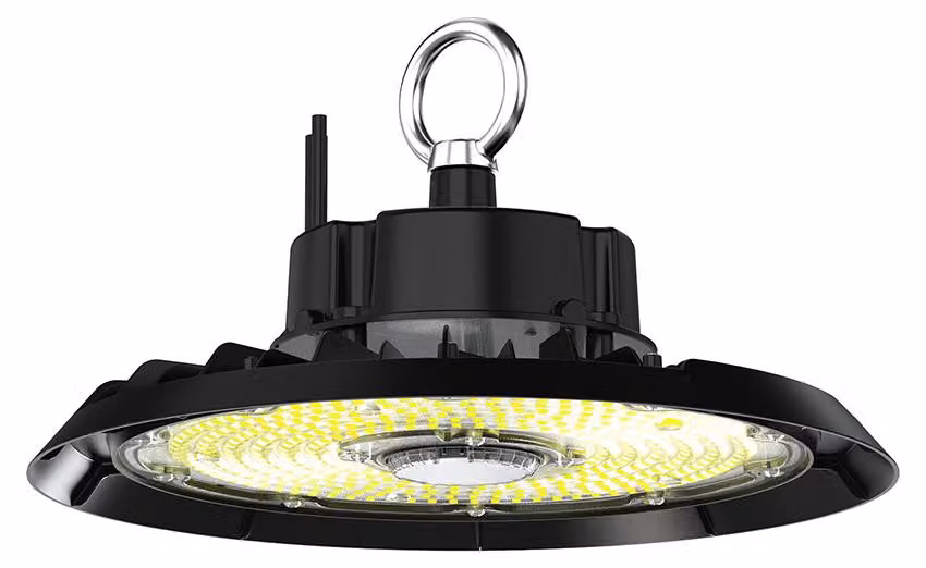 Proiettore LED per capannoni 200 W UFO Highbay 31.000 lm 6.500 K IP65 Illuminazione industriale