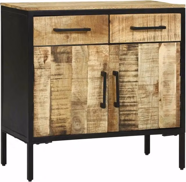 Credenza con cassetto 70 x 35 x 70 cm Legno massello di mango 374099