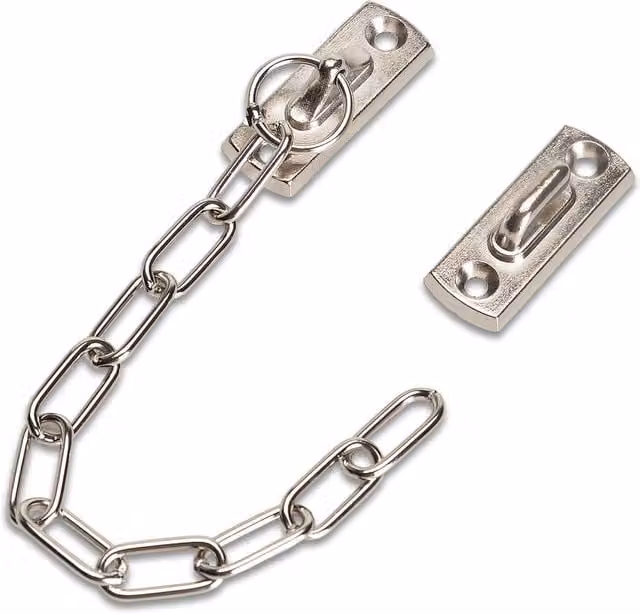 Set di 50 catene Zama 307 Manzoni in ottone nichelato color argento brillante