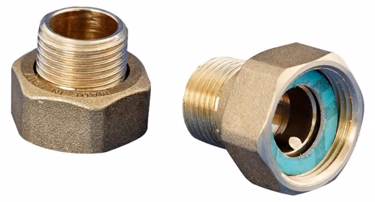 Raccordi Wilo in ottone 1/2/15 mm x 1 pollice al paio, 1 pezzo.