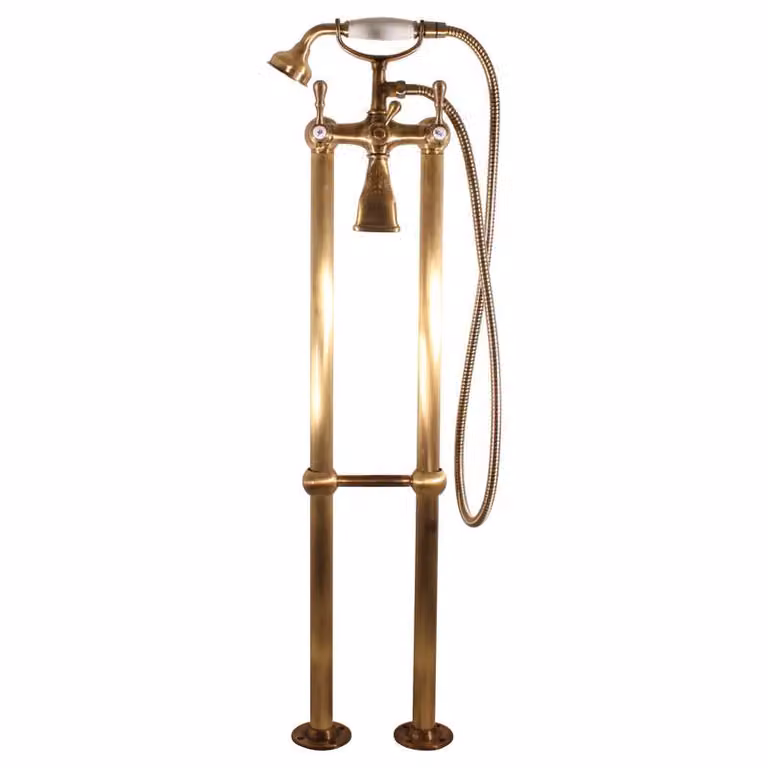 Slezák-RAV Miscelatore per bagno Slezák RAV Morava MK450.5/2SM Old Brass Colore: old brass, Dimensioni: 150 mm