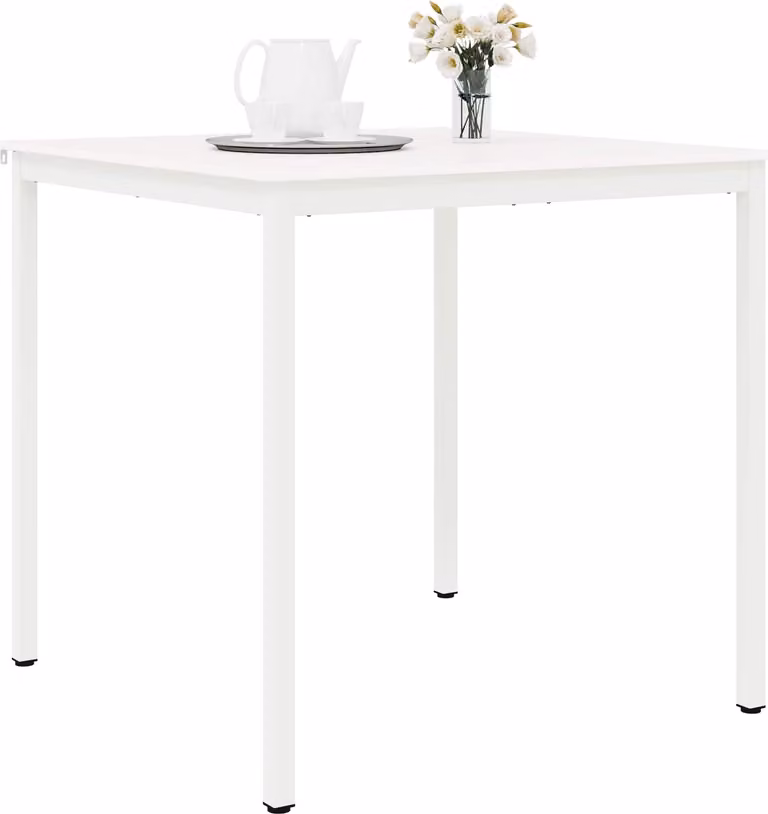 Tavolo da bar SYFAX™ bianco 110 x 55 x 105 cm in legno di pino massiccio