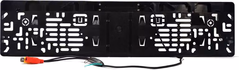 Auto targa telaio Backup Camera HD infrarossi visione notturna paraurti posteriore nero UE Plug