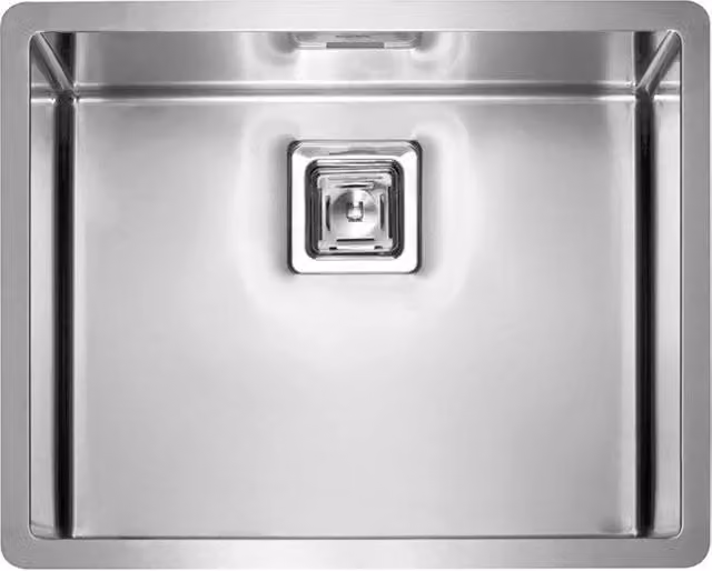 Lavello PYPER 57X45X25 1 vasca ACCIAIO INOX SOTTOTOP 015306.X0.01.2063