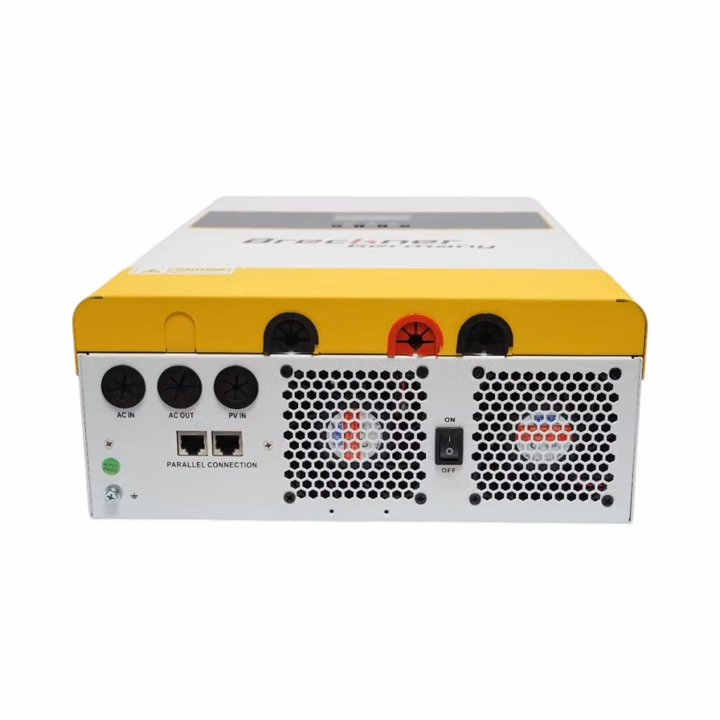 Inverter solare ibrido Breckner Germany SY-6,2K-48 V, 6,2 KW, 48 V CC, 135 A, MPPT 120 A, monofase, OFF-GRID con funzione parallela – 2