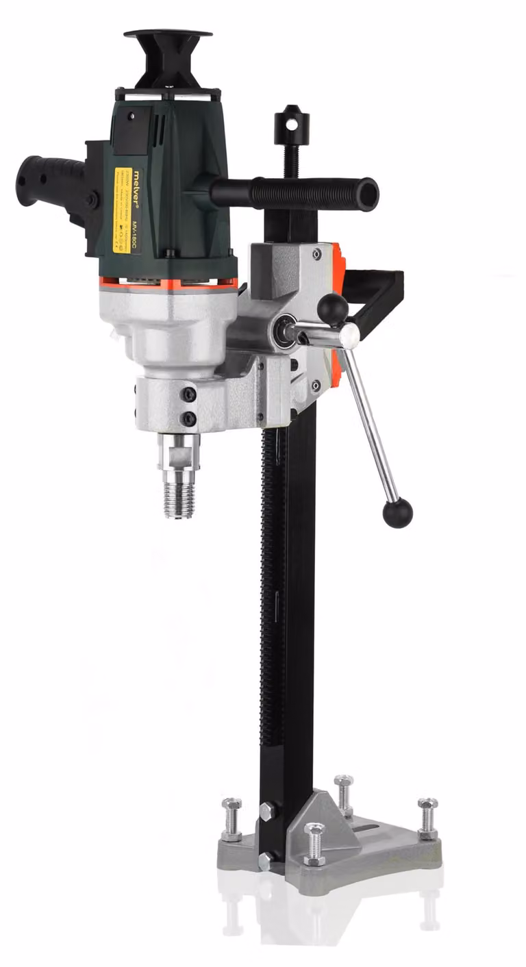 Trapano a nucleo elettrico - Potenza 2300 W - Diametro del nucleo 180 mm - Per metallo - Trapano a percussione - Adatto per cemento e asfalto
