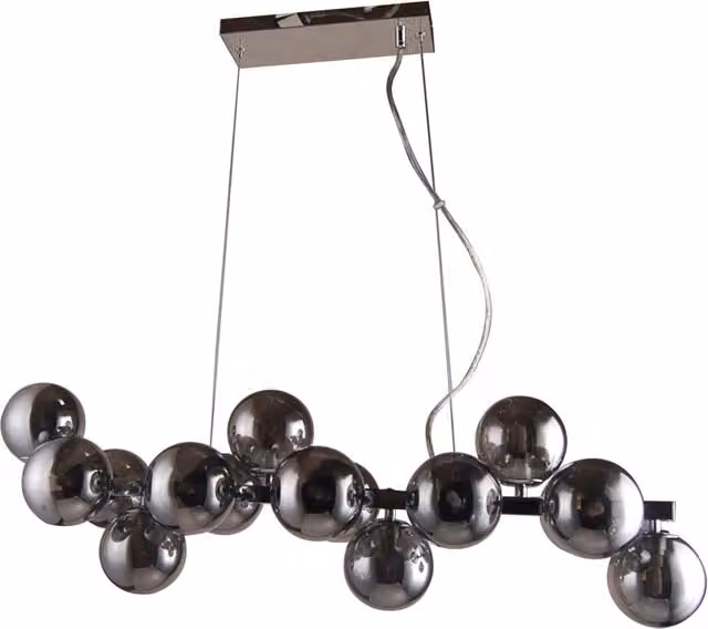 Lampadario Italux Marbelio moderno cromato 16xG9 PND-6161-16