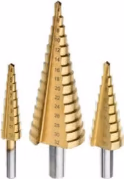 Condor Set di punte a gradino Kpl.3Szt. 4-12Mm / 4-20Mm / 4-32Mm