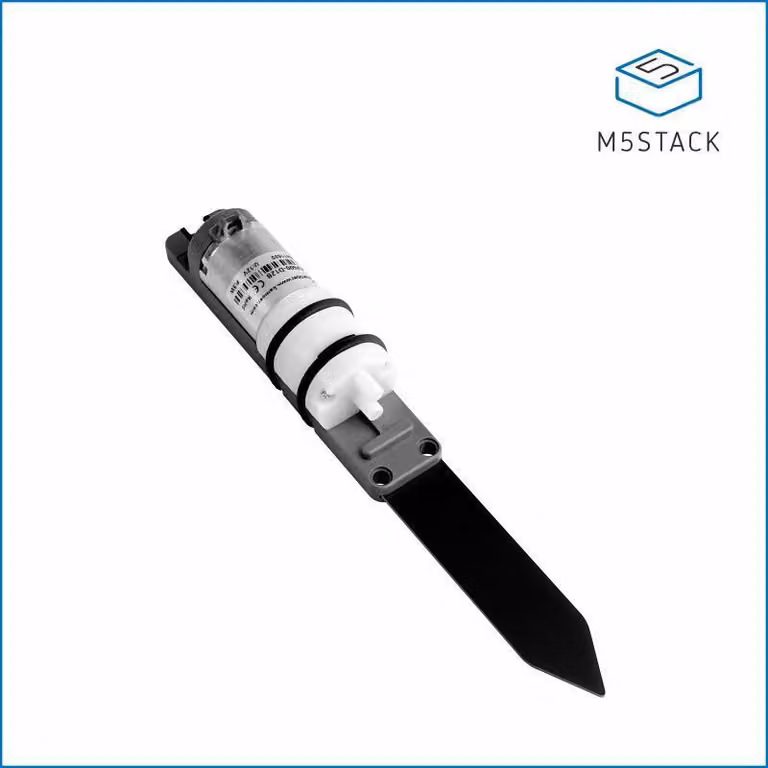 Unità di irrigazione M5Stack con sensore di umidità e pompa