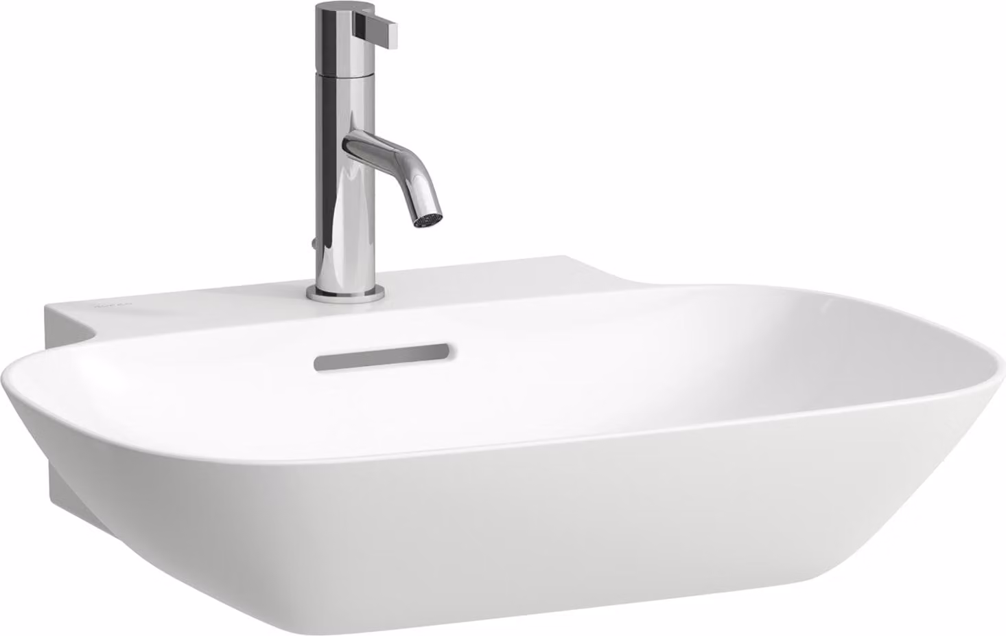 LAUFEN INO lavabo, 1 trou pour robinet, avec trop-plein, 560x450mm, H8103027161041, H8103027161041