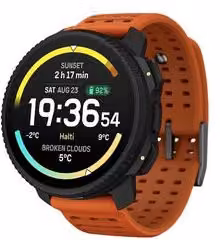Smartwatch Suunto Adventure Vertical 2 Canyon Arancione con Display AMOLED 49 mm SS051206000
