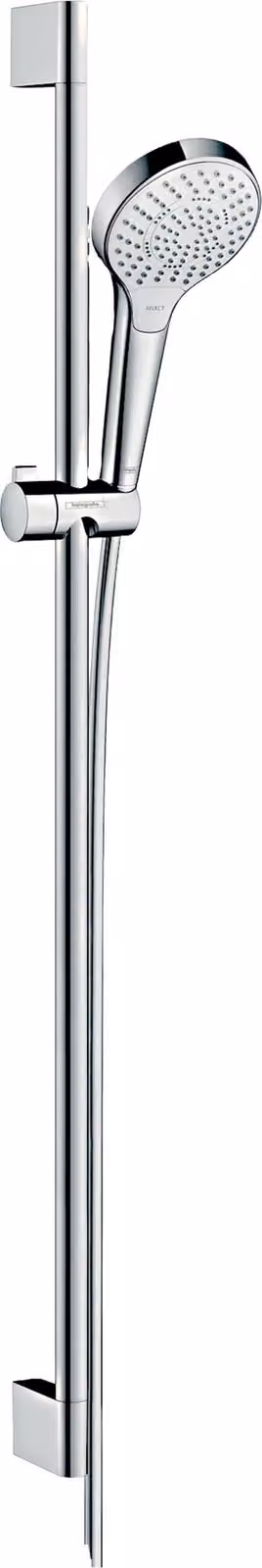 hansgrohe Croma Select S Multi EcoSmart set de douche avec barre de douche 90 cm, blanc/chrome, 26571400, 26571400
