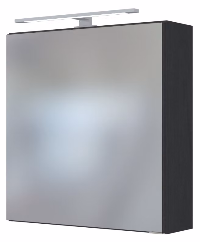 Held Möbel Armadietto a specchio Davos 60 cm grafite